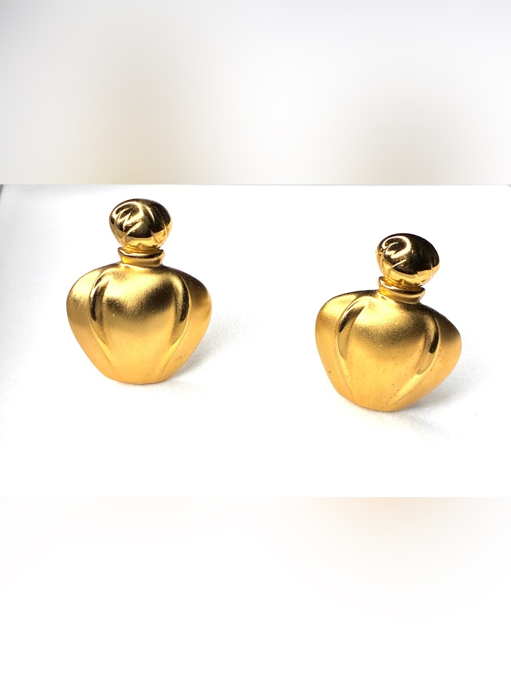 Rare Vintage Christian Dior Poison Earrings